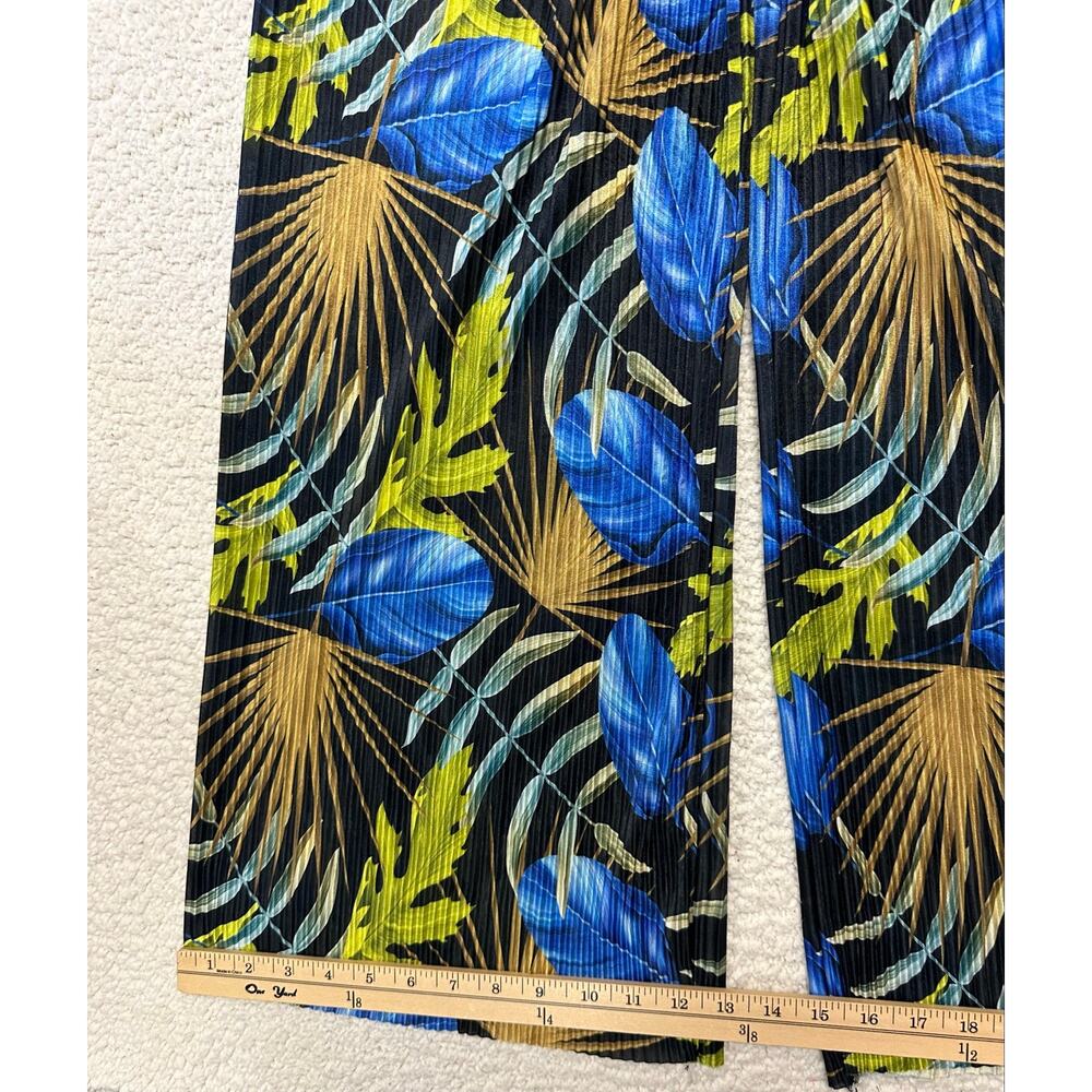 NWT* Island Crew Hawaii Womens Wide Leg Tropical Pants One Size - Picture 3 of 9